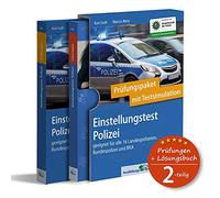 Kurt Guth Marcu Einstellungstest Polizei: Prüfungspaket mit Testsimu (Tascabile)