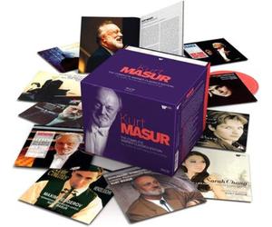 Kurt Masur Kurt Masur: The Complete Warner Classics Edition: His Teldec & E (CD)