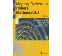Kurt Meyberg Peter Vachenauer Höhere Mathematik 2 (Tascabile) Springer-Lehrbuch