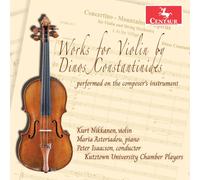 Kurt Nikkanen Works for Violin by Dinos Constantinides Performed on the Com (CD)
