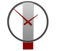 Kurt orologio a pendolo design moderno legno color rosso