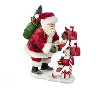 Kurt S. Adler Babbo Natale, cloruro di polivinile, multicolore, 26 cm