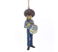 Kurt S. Adler Bob Ross 12,7 cm modellato ornamento standard