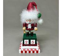 KURT S. ADLER Hollywood Nutcracker Countdown A Natale Babbo Natale 12" HA0689
