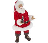 Kurt S. Adler Kurt Adler 30,5 cm Coca-Cola Babbo Natale con bottiglia LED, multi