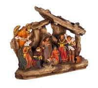 Kurt Adler, set presepe, multicolore, altezza 17,8 cm