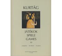 KURTAG - Games 6º (Jatekok) para Piano