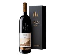 Kurtatsch Tres DOC Riserva 2018 | Vino Rosso Merlot Cabernet | Sudtirol Alto Adige | Bottiglia da 750ml