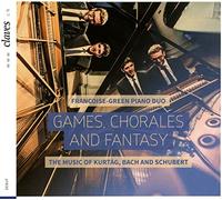 KURTIG/BACH/SCHUBERT - GAMES, CHORALES & FANTASY