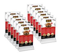 Kurtzy Espositore Plastica A5 (Set da 12) - L16 x A24,5 cm - Espositore da