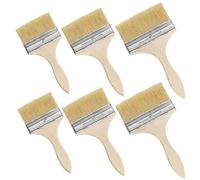Kurtzy Set Pennelli Pittura Professionali Riutilizzabili (6pz) - Pennello