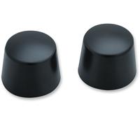 KURYAKYN 1229 AXLE CAPS FRONT BLACK HARLEY XL 883 N ABS SPORTSTER IRON 2021