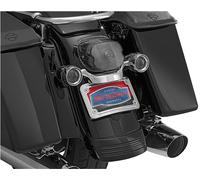 Kuryakyn 3163 Cornice Per Targa Curva - Cromo