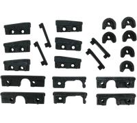 KURYAKYN 7010 RUBBER PASS FLOOR BOARD HONDA GL1800 GOLD WING 2001