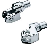 KURYAKYN 8810 TAPERED PEG ADAPTERS FOR CHROME YAMAHA XVS 650 V STAR CUSTOM 2001