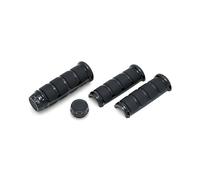 Kuryakyn, coprimanopole ISO per manopole riscaldate OEM. Nero 18-21 Softail; 16-