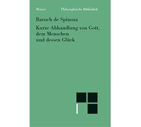 Kurzer Traktat über Gott, den Menschen und dessen Glück: Sämt (Copertina rigida)