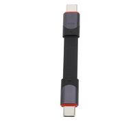 Kurzes, flaches USB 4.0-Kabel, 40 Gbit/s PD, 60 W, Typ-C-Stecker auf Stecker, Schnellladegerät