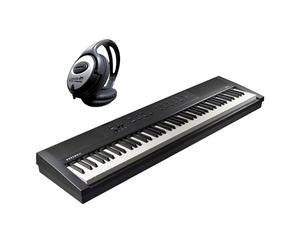 Kurzweil KAE1-LB Stage Piano Keyboard Nero 88 tasti + cuffie keepdrum