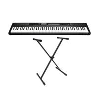 Kurzweil KAS1-LB Stage Piano Keyboard Nero 88 tasti + supporto keepdrum tastiera