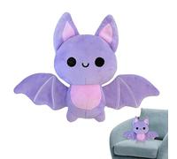 Kuscheltier - Plüsch Spielzeug | Stofftier Fledermus 18cm | Süßes Fledermas Kuscheltier für Kinder | Schwarze Fledearmaus Plüschfigur | Halloween Fledermas Deko Geschenk
