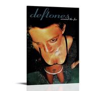 KUSDPKAJC Deftones Around The Fur - Poster decorativo da parete, per soggiorno, camera da letto, decorazione moderna per camera da letto, 20 x 30 pollici (50 x 75 cm)