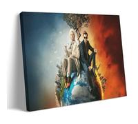 KUSDPKAJC Good Omens Tv Fanart, poster decorativo da parete, per soggiorno, camera da letto, decorazione moderna per camera da letto, 40 x 60 cm