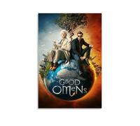 KUSDPKAJC Good Omens Tv Series Fanart, poster decorativo da parete, per soggiorno, camera da letto, decorazione moderna per camera da letto, 20 x 30 cm