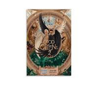 KUSDPKAJC Good Omens Tv Series - Poster decorativo da parete, per soggiorno, camera da letto, decorazione moderna per camera da letto, 60 x 90 cm