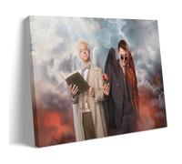 KUSDPKAJC Good Omens TV show art, poster decorativo da parete, per soggiorno, camera da letto, decorazione moderna per camera da letto, 40 x 60 cm