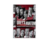 KUSDPKAJC Grey's Anatomy Season 10 poster decorativo da parete, per soggiorno, camera da letto, decorazione moderna per camera da letto, 40 x 60 cm