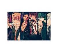 KUSDPKAJC Kuroko No Basket Poster decorativo da parete, per soggiorno, camera da letto, decorazione moderna per camera da letto, 20 x 30 pollici (50 x 75 cm)