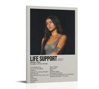 KUSDPKAJC Madison Beer Life Support, poster decorativo da parete, per soggiorno, camera da letto, decorazione moderna per camera da letto, 20 x 30 pollici (50 x 75 cm)