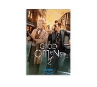 KUSDPKAJC TV Good Omens Art, poster decorativo da parete, per soggiorno, camera da letto, decorazione moderna per camera da letto, 40 x 60 cm