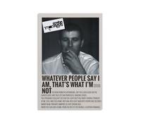 KUSDPKAJC Whatever People Say Iam, poster decorativo da parete, per soggiorno, camera da letto, decorazione moderna per la camera da letto, 40 x 60 cm