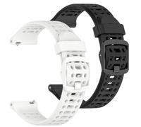 KUSINHOKA [2 Pezzi Cinturino Compatibile con COROS Pace 4 | Sgancio Rapido Regolabile Cinturino Sportivo in Silicone di Ricambio ,Morbido e Traspirante Polso Fascia Braccialetto