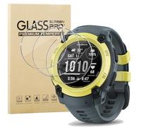KUSINHOKA 3 Pezzi Pellicola Protettiva per Garmin Instinct E 40mm, HD Trasparente Anti-Graffio Protezione Schermo, Senza Bolle, Soft TPU Pellicola Protettivo per Garmin Instinct E 40mm
