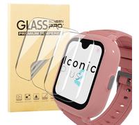 KUSINHOKA 3 Pezzi Pellicola Protettiva per SaveFamily Iconic Plus 2, HD Trasparente Anti-Graffio Protezione Schermo, Senza Bolle, Soft TPU Pellicola Protettivo per SaveFamily Iconic Plus2