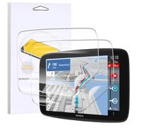 KUSINHOKA Pellicola Protettiva Compatibile con Tomtom Navigatore Go Expert Plus 7 Pollici, [2 Pezzi] Anti-graffio Flessibile Pet Protezione Pellicola, HD Trasparente Extra-Sottile Protezione Schermo
