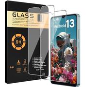 KUSINHOKA Pellicola Protettiva per Blackview Wave 6C/Oscal Flat 1C, [2 Pezzi] Durezza 9H Vetro Temperato, Anti-Graffio HD Trasparente Protezione Schermo Protector Film