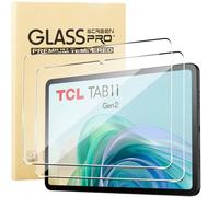 KUSINHOKA Vetro Temperato per TCL Tab 11 Gen2 (10.95 Pollici), [2 Pezzi] Durezza 9H Pellicola Protettiva, [Anti-Graffio], [Senza Bolle], HD Trasparente Protezione Schermo Protector Film