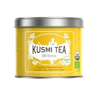 Kusmi Tea - BB Detox Bio - Tè 100% Biologico - Miscela di Tè Verde, Matè e Pompelmo - Da Gustare Caldo o come Tè Freddo - Tè in Foglie Sfuse - Scatola di Tè da 100g, per circa 50 tazze
