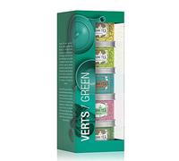 Kusmi Tea - Cofanetto da 5 Miniature di Tè Verdi Aromatizzati - Profumi Floreali, Gourmet, Aciduli e Tè Verde alla Menta - Miscele Confezionate in Francia - Scatole da Tè in Metallo 5x25 g