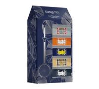 Kusmi Tea - Cofanetto di tè neri + pinza da tè - Assortimento di tè biologici - Idea regalo per uomo e donna - Tè nero aromatizzato, Earl Grey - Prodotto in Francia - 5 confezioni da 25 g