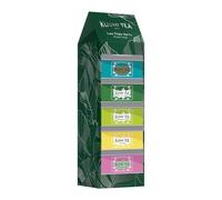 Kusmi Tea - Cofanetto di tè verdi - Assortimento di tè biologici - Idea regalo per uomo e donna - Tè verde alla menta, gelsomino, limone, zenzero - Prodotto in Francia - 5 confezioni da 25g