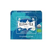 Kusmi Tea - Feel Zen (Bio) - Infuso di una miscela di piante e mela aromatizzata arancia-caramello - Scatola da 20 bustine