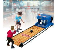 KUSOLE Gioco di Bowling Elettronico Portatile, Veloce da Installare, può Essere Giocato da Uno O Due Giocatori, con Tabellone Segnapunti Elettronico 3.5M