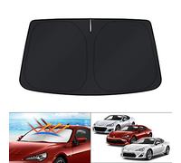 KUST compatibile con parasole pieghevole parasole blocca raggi UV mantiene la tua auto fresca per 2013-2016 Scion FR-S FRS/2013-2020 Subaru BRZ/2017-2020 Toyota 86