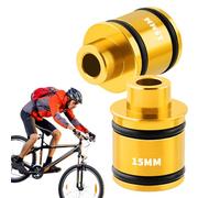 Kustimantu Adattatore per cavalletto per asse passanti, adattatore a sgancio rapido per mozzi di bicicletta, kit di conversione Thru Axle, accessori per la manutenzione della mountain bike per gli