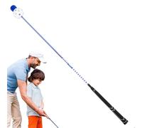 Kustimantu Allenatore Swing Golf,con Suono per Correzione Angolare - Attrezzatura Sportiva per Correggere La Posizione Di Principianti Uomo Donna Interna Esterno